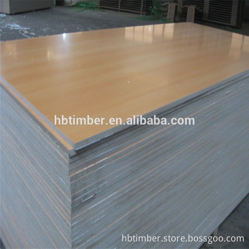 laminated Melamine film faced MDF for door
